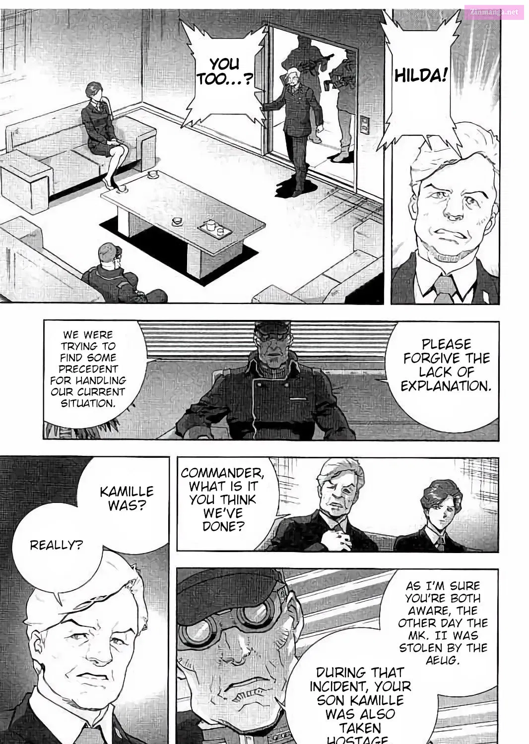 KIDOU SENSHI Z GUNDAM DEFINE Chapter 6 Page 21