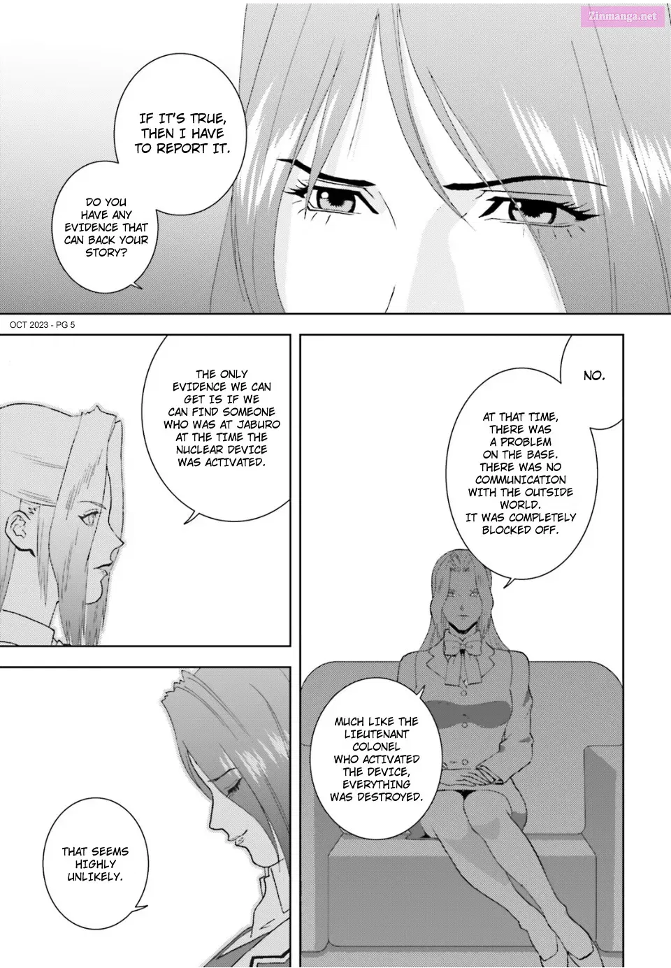 KIDOU SENSHI Z GUNDAM DEFINE Chapter 89 Page 5