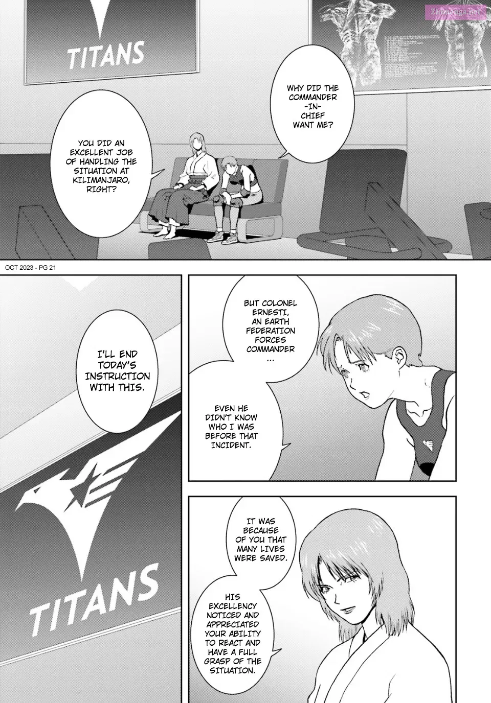 KIDOU SENSHI Z GUNDAM DEFINE Chapter 89 Page 21