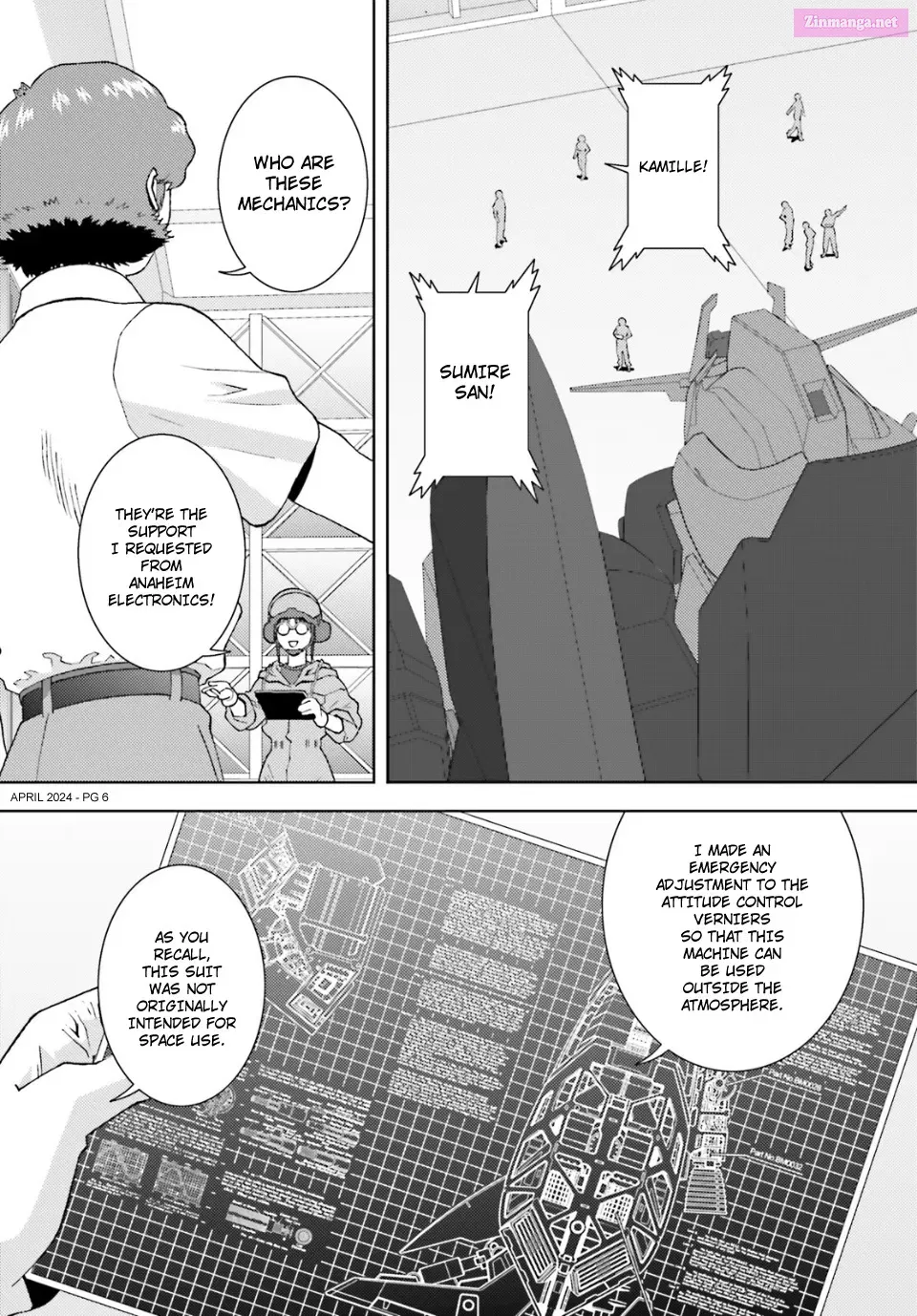 KIDOU SENSHI Z GUNDAM DEFINE Chapter 93 Page 6