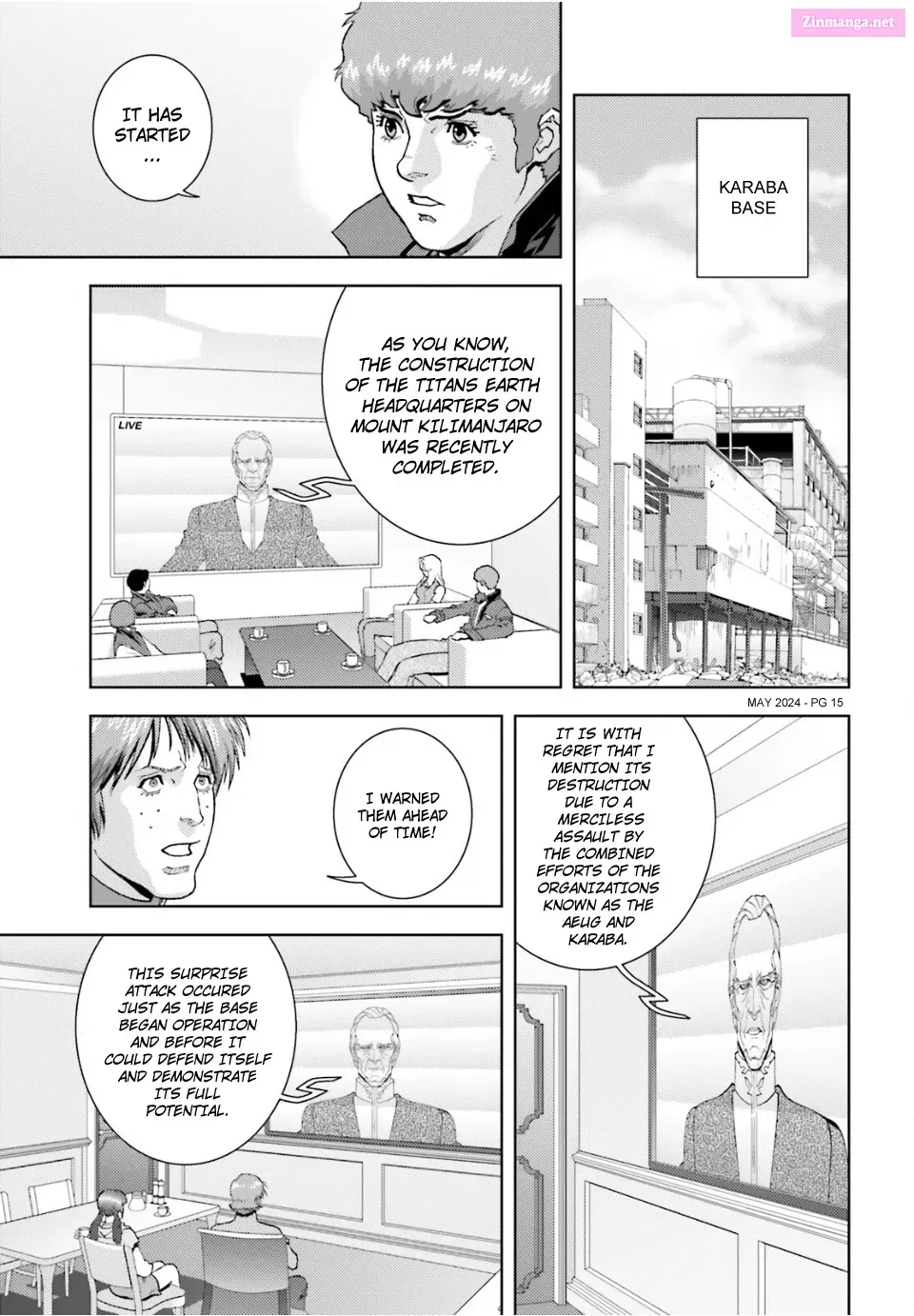 KIDOU SENSHI Z GUNDAM DEFINE Chapter 94 Page 15