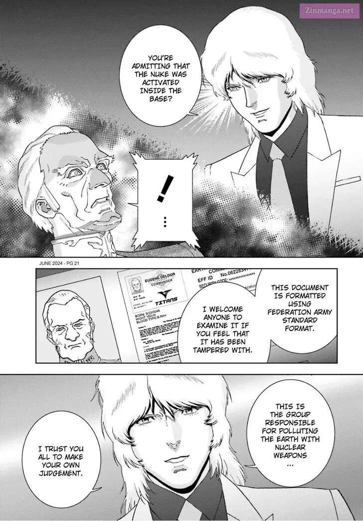 KIDOU SENSHI Z GUNDAM DEFINE Chapter 95 Page 21