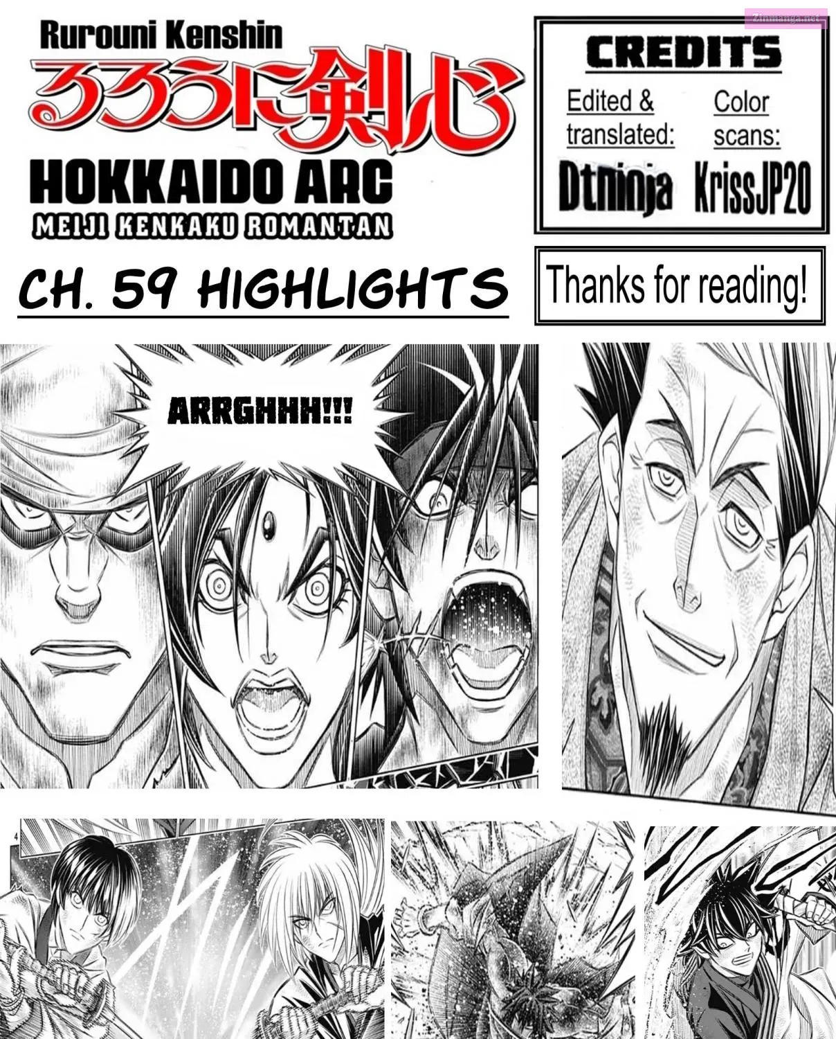 Rurouni Kenshin: Hokkaido-hen Chapter 59 Page 34