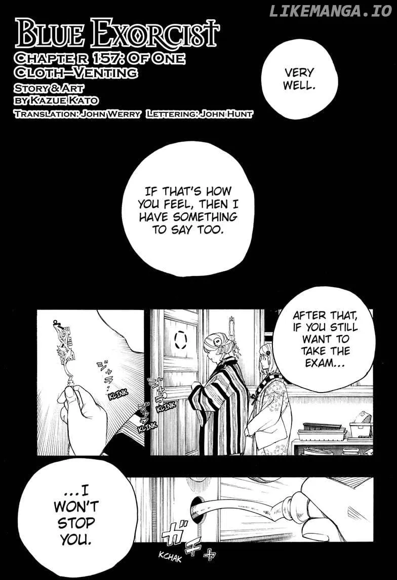 Ao No Exorcist Chapter 157 Page 2