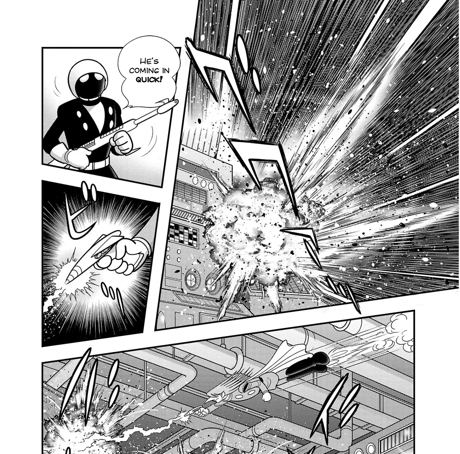 8-Man vs Cyborg 009 Chapter 7 Page 29