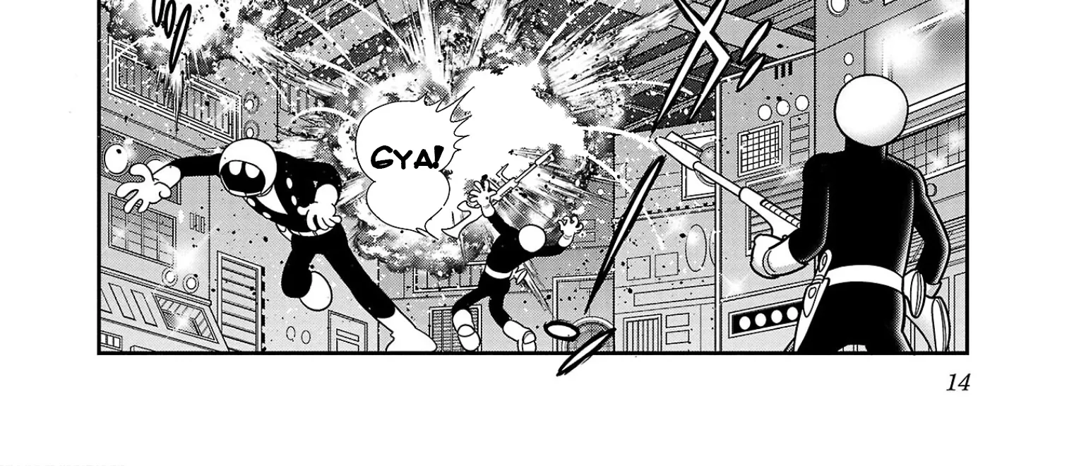 8-Man vs Cyborg 009 Chapter 7 Page 30