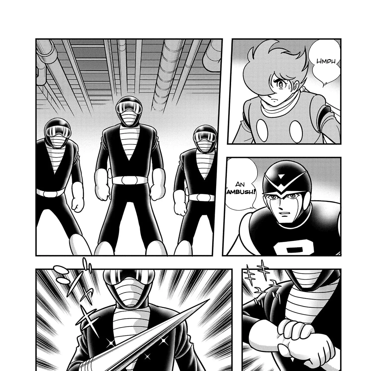 8-Man vs Cyborg 009 Chapter 7 Page 35