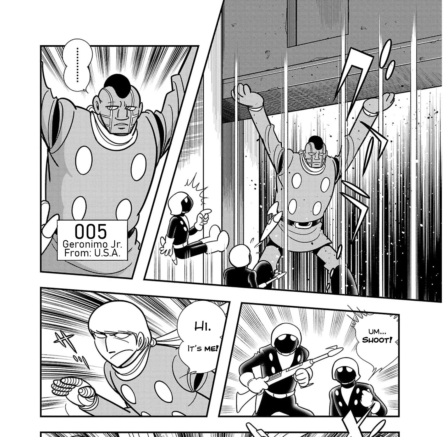 8-Man vs Cyborg 009 Chapter 8 Page 37