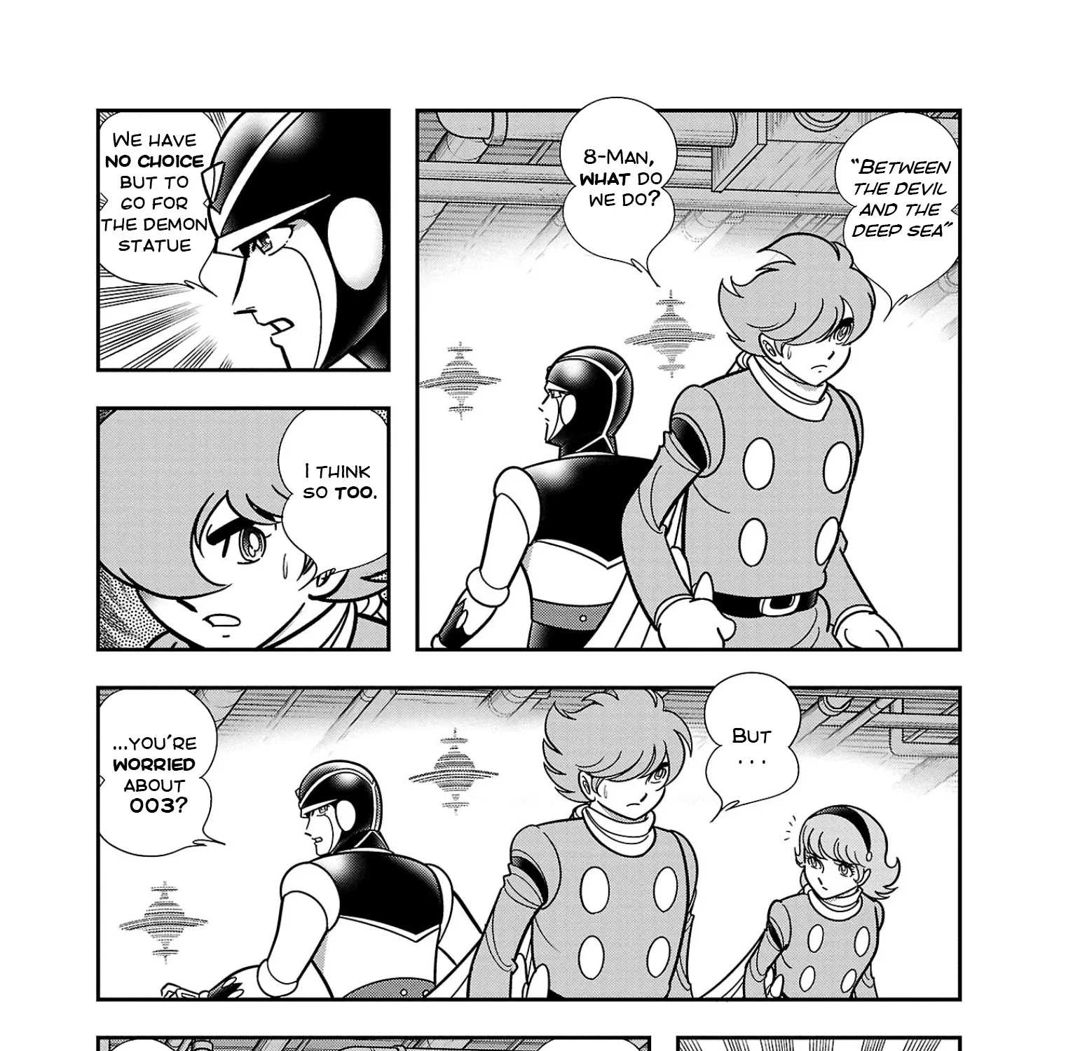 8-Man vs Cyborg 009 Chapter 8 Page 5