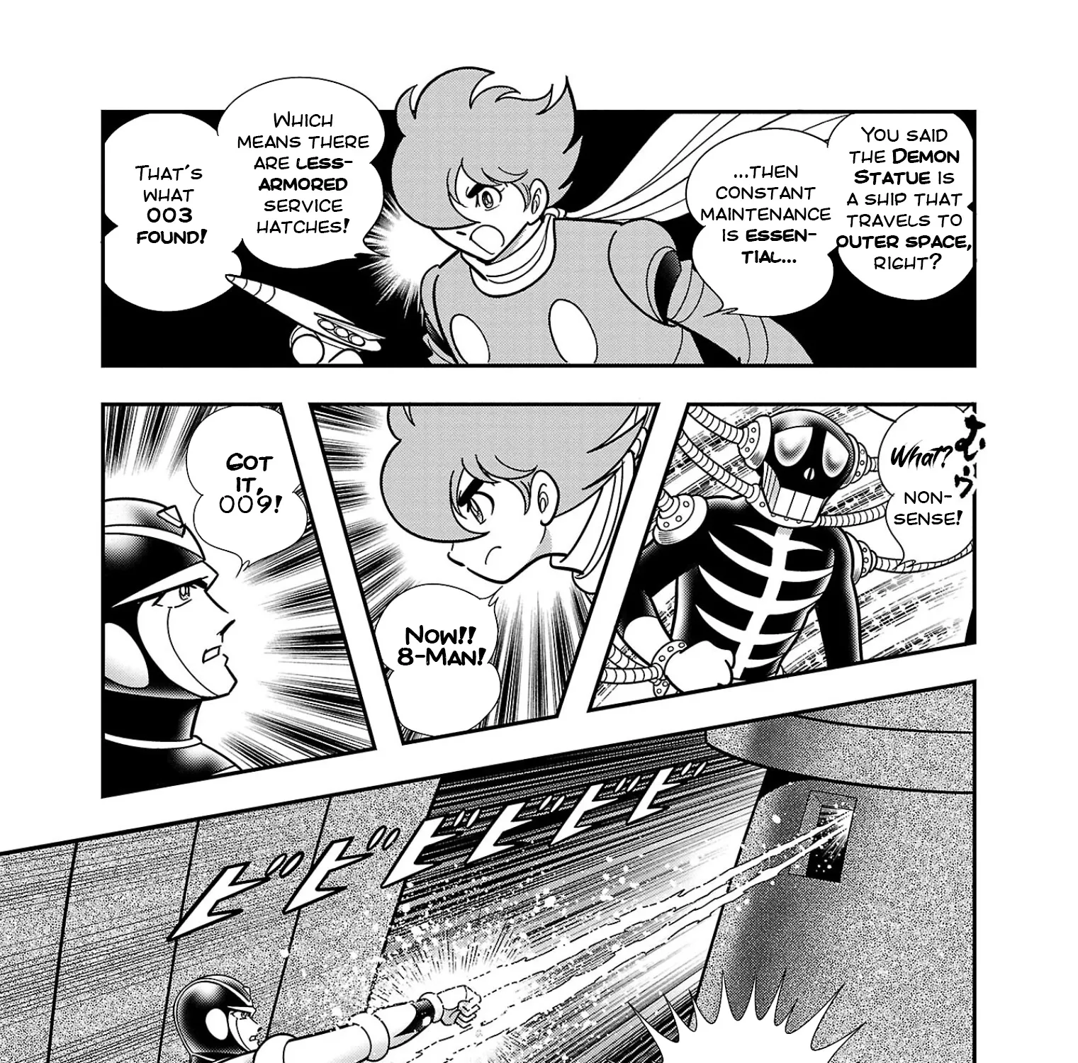 8-Man vs Cyborg 009 Chapter 8 Page 65