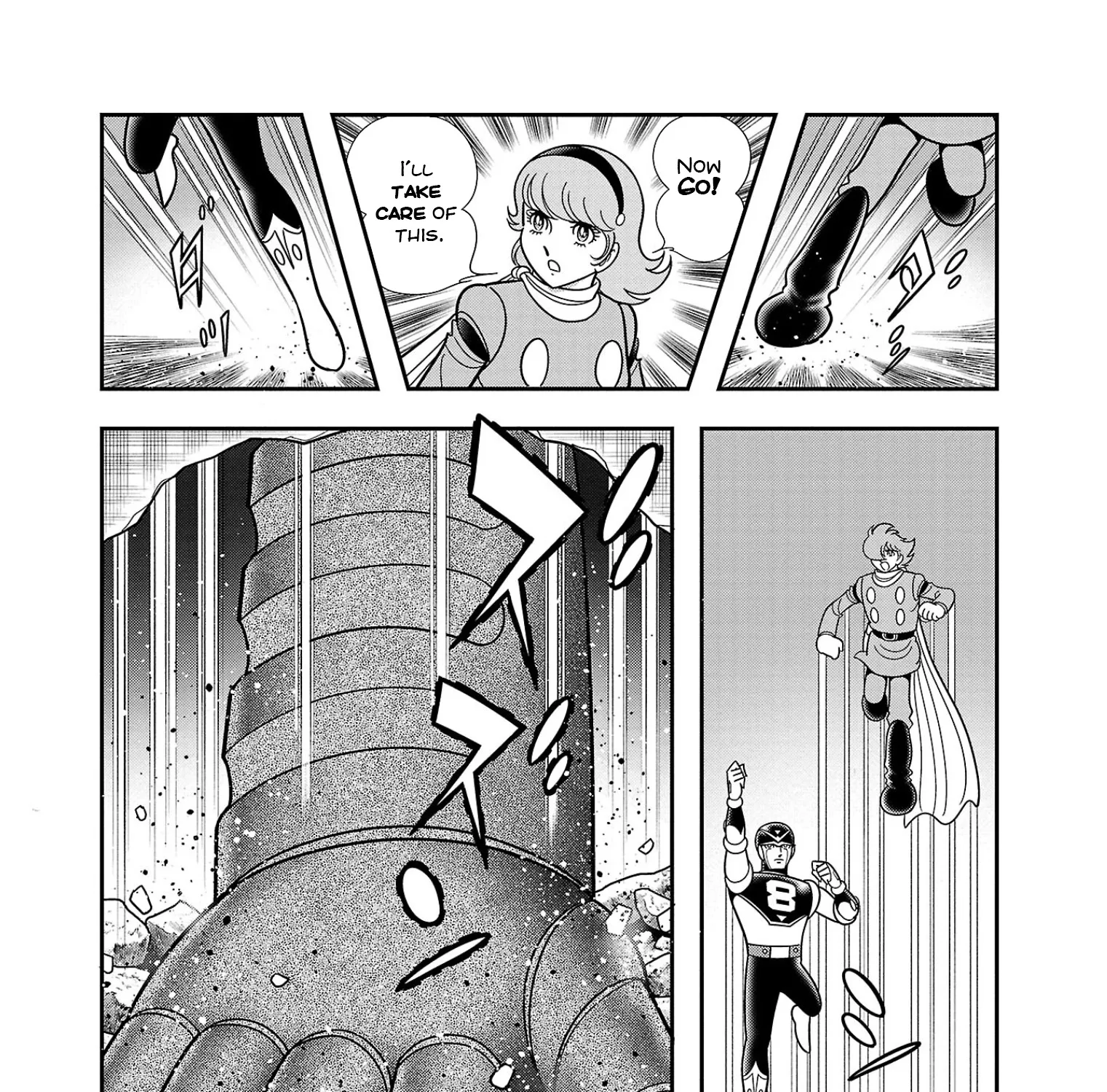 8-Man vs Cyborg 009 Chapter 8 Page 9