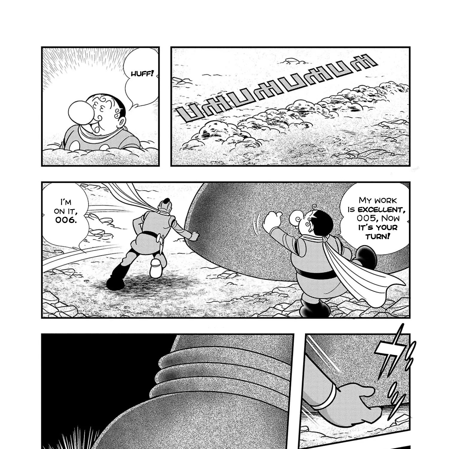 8-Man vs Cyborg 009 Chapter 9 Page 35