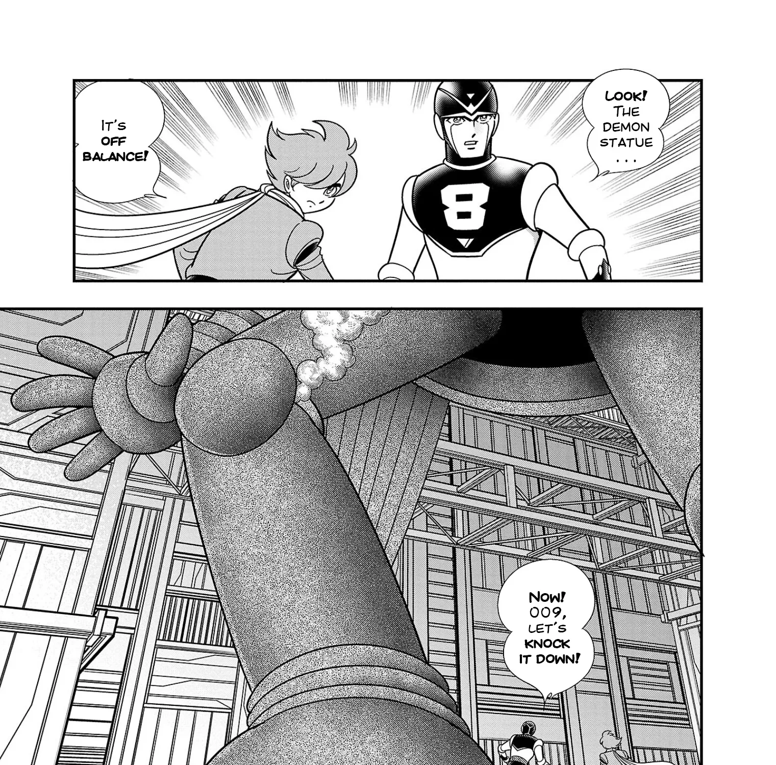 8-Man vs Cyborg 009 Chapter 9 Page 5