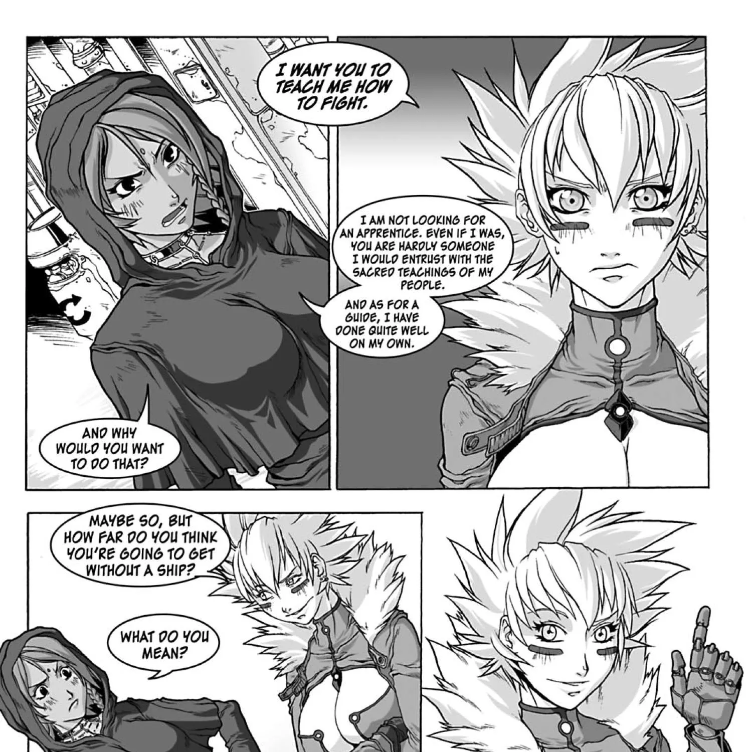 Tantric Stripfighter Trina Chapter 1 Page 15