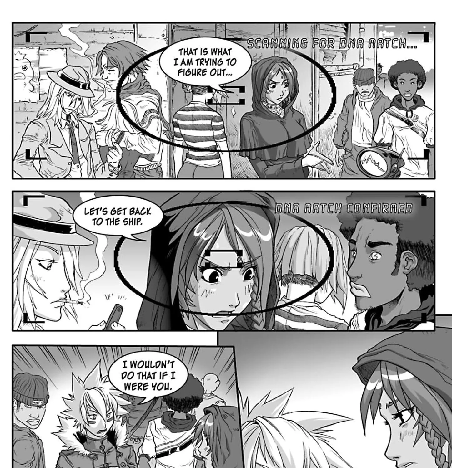 Tantric Stripfighter Trina Chapter 1 Page 9