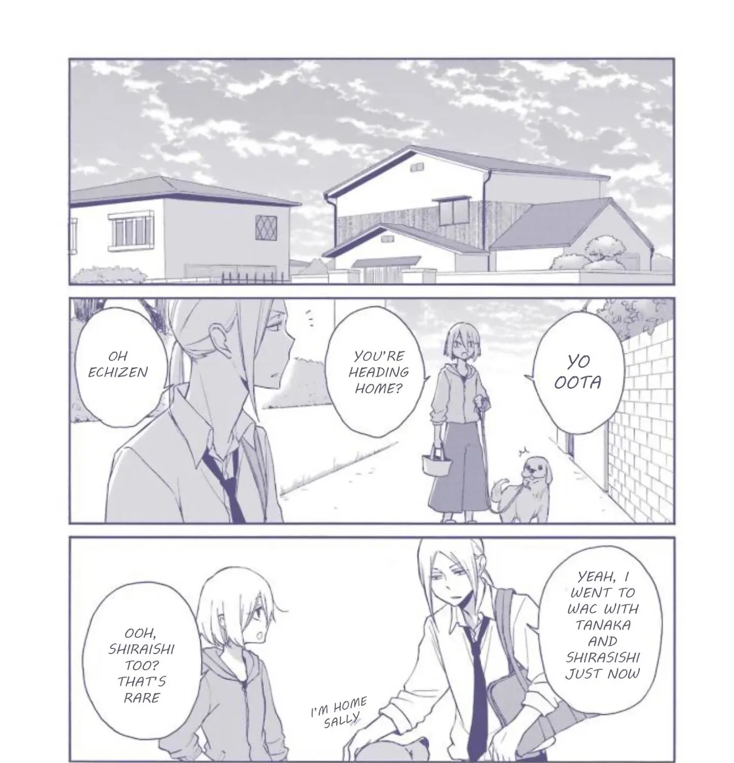 Tanaka-Kun Wa Itsumo Kedaruge Chapter 141.5 Page 12