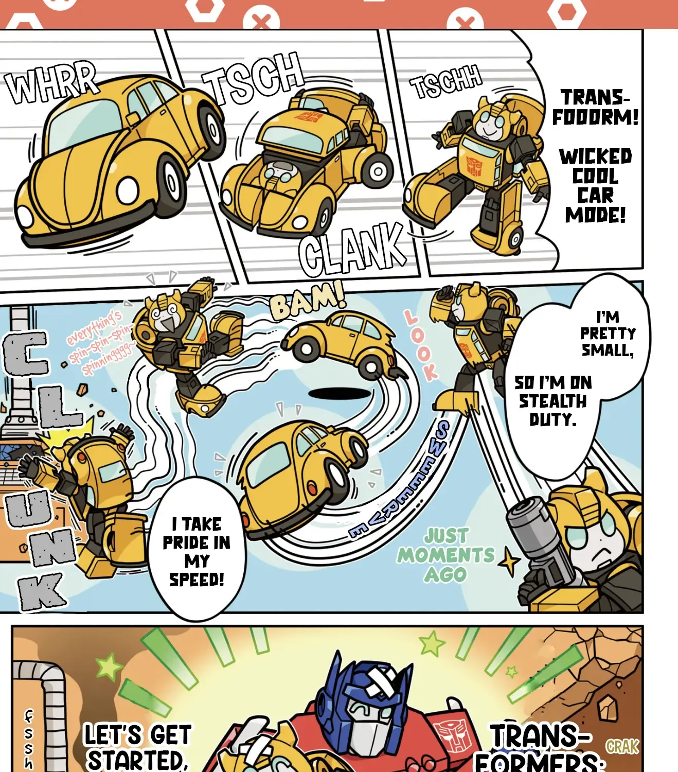 Transformers: Go! Go! Chapter 1 Page 13