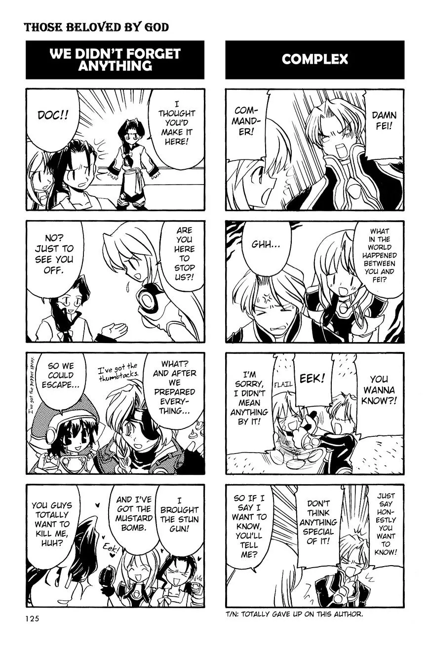 Xenogears 4-koma Comic Chapter 5 Page 27