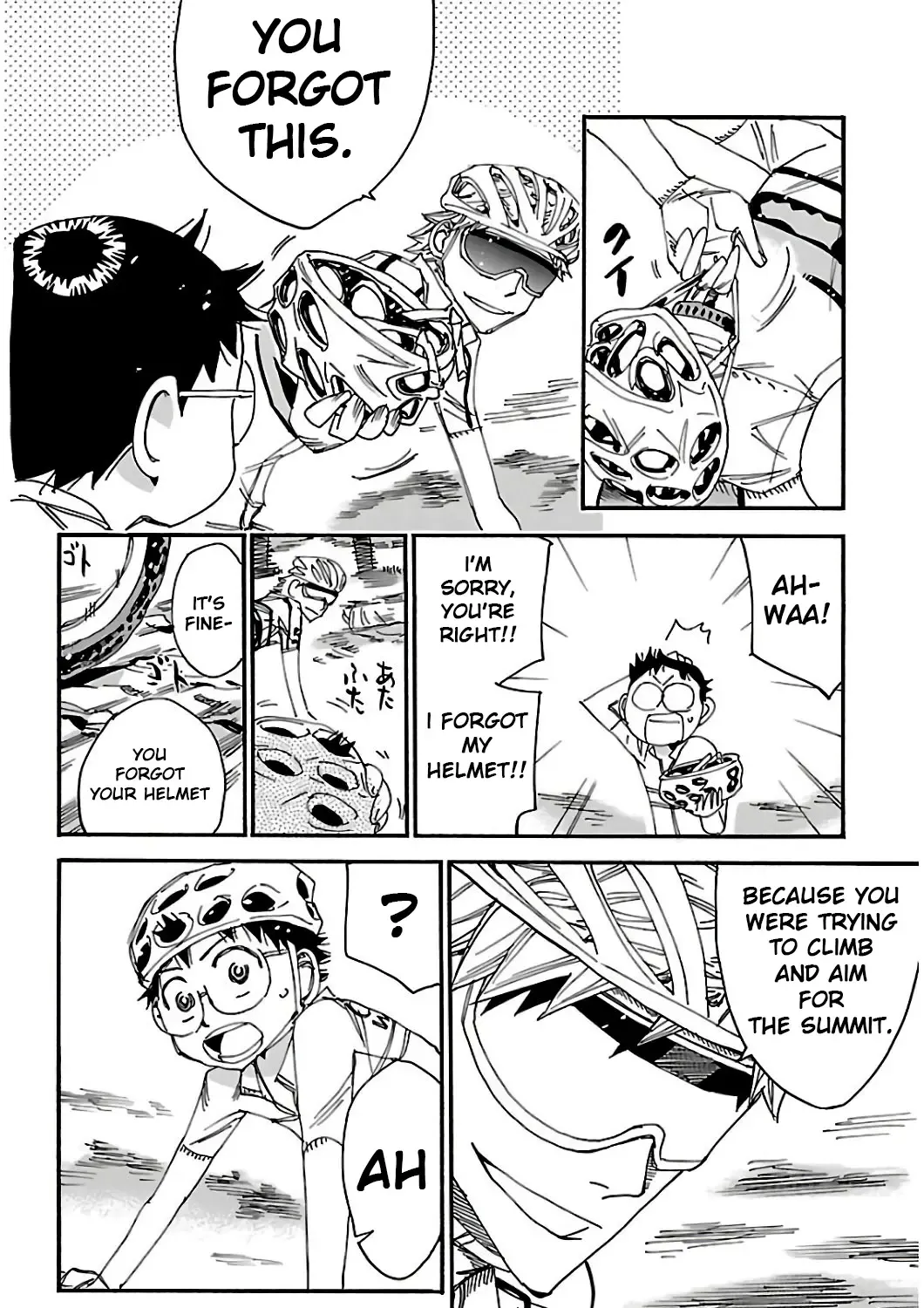 Yowamushi Pedal Chapter 550 Page 21