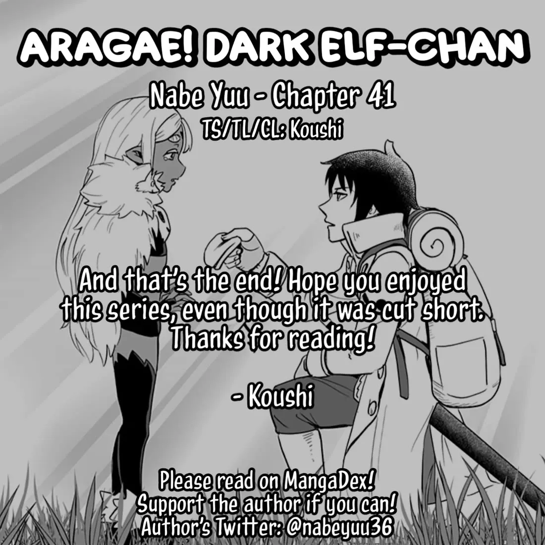 Aragae! Dark Elf-chan Chapter 41 Page 48