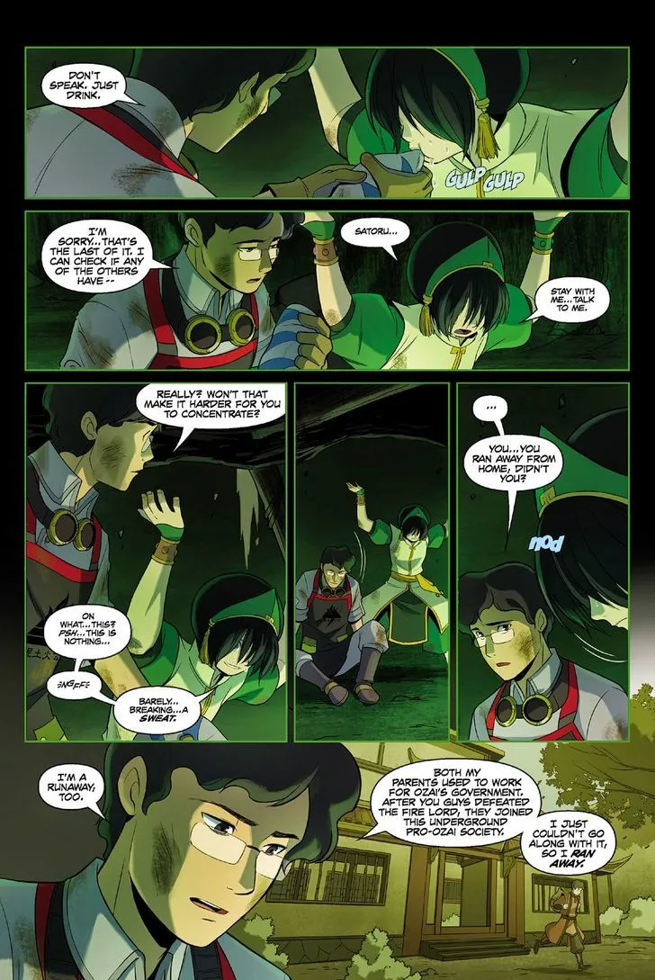 Avatar: The Last Airbender – The Rift Chapter 3 Page 10