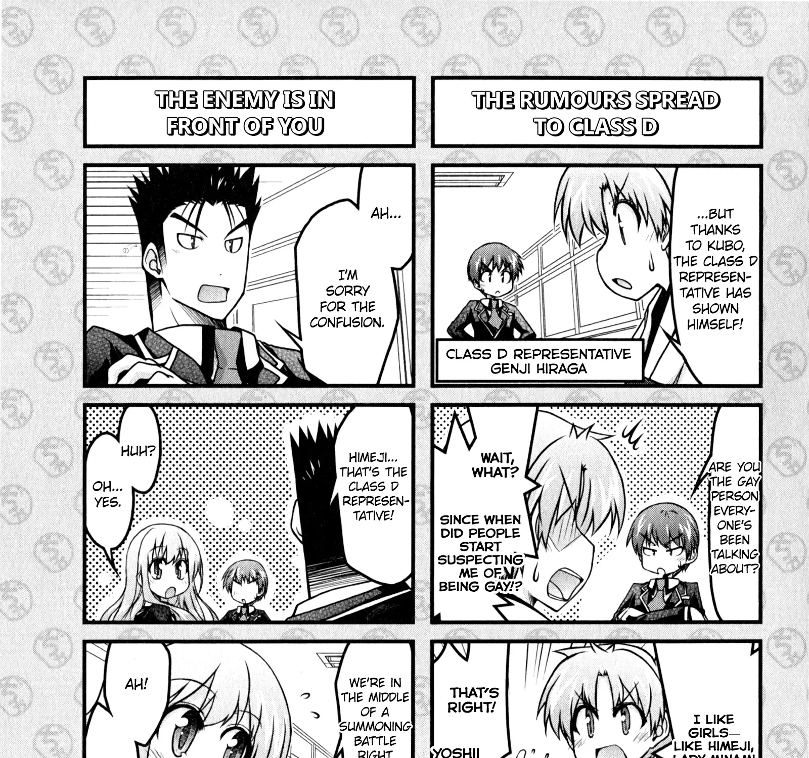 Baka to Test to Shokanjuu Dya Chapter 14 Page 25