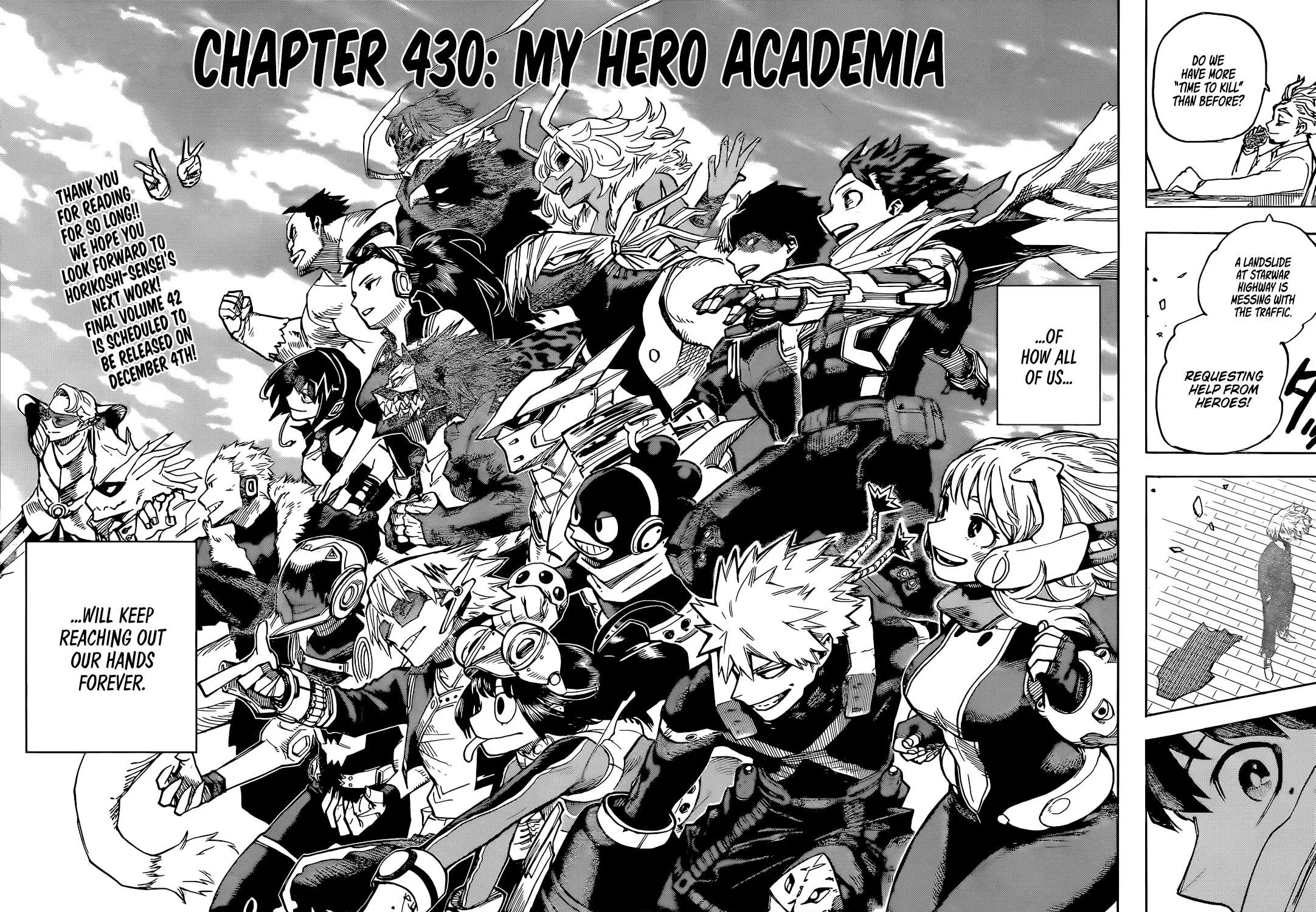 Boku No Hero Academia Chapter 430 Page 32