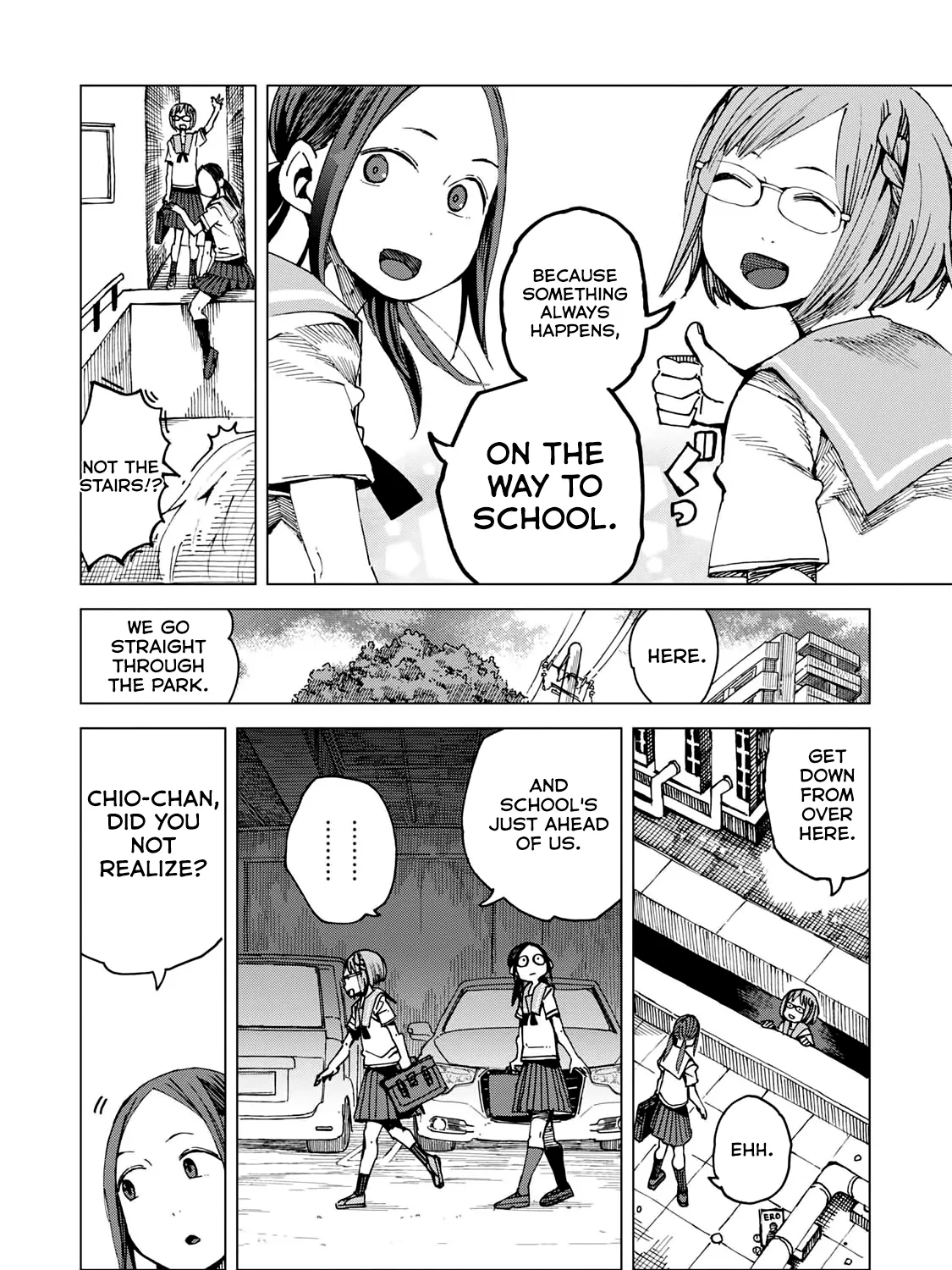 Chio-Chan No Tsuugakuro Chapter 45 Page 60