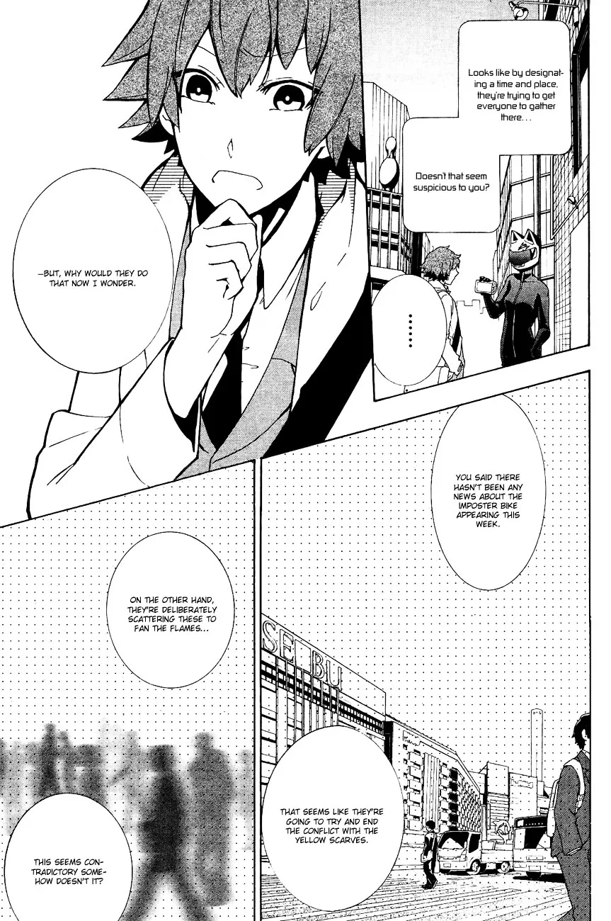 Durarara!! – 3 Way Standoff – Alley Chapter 9 Page 11