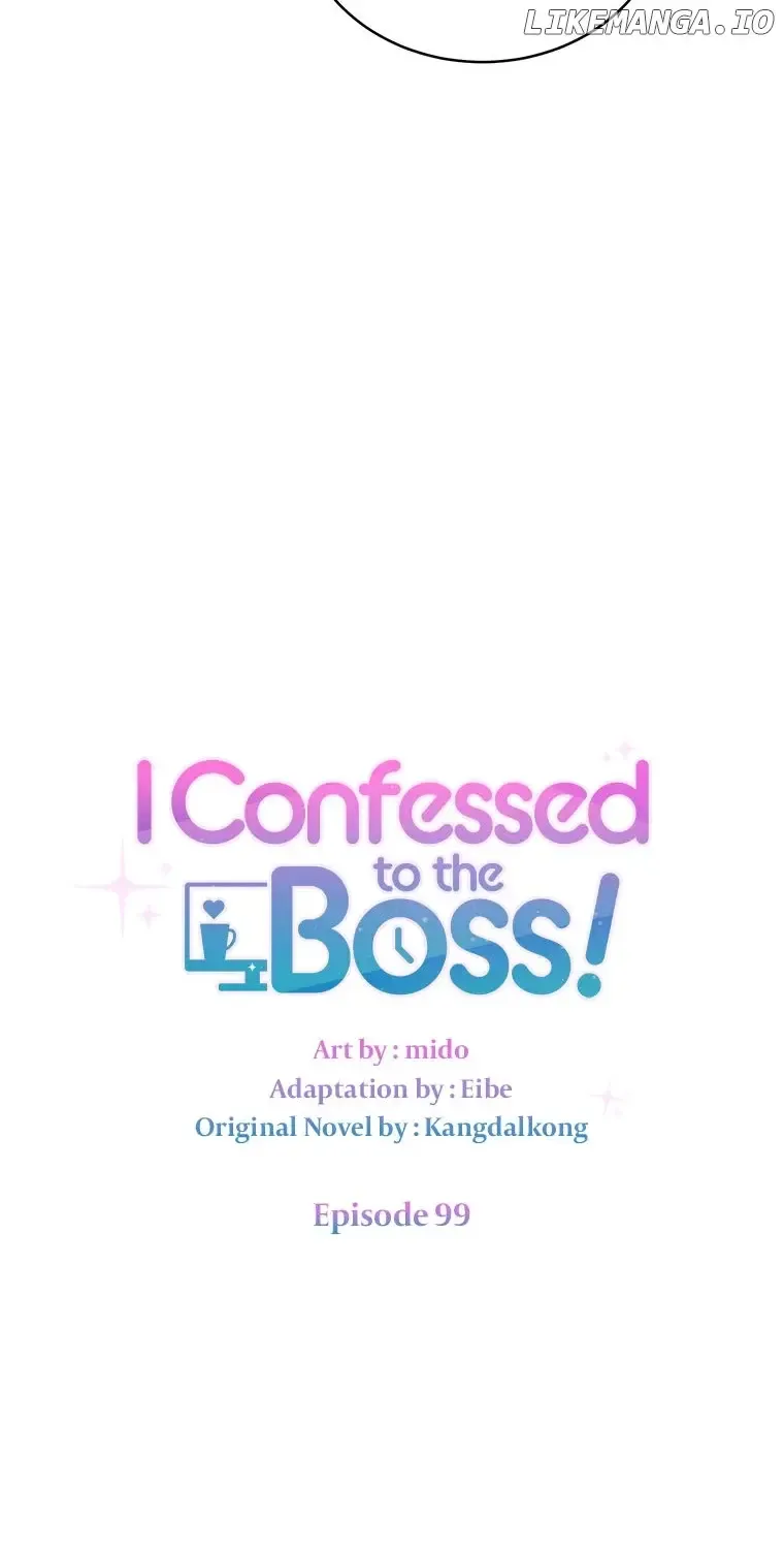 I Confessed To The Boss Chapter 99 Page 60