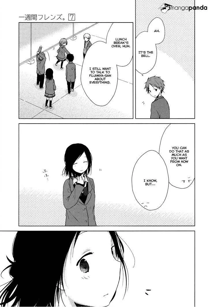 Isshuukan Friends Chapter 38 Page 19