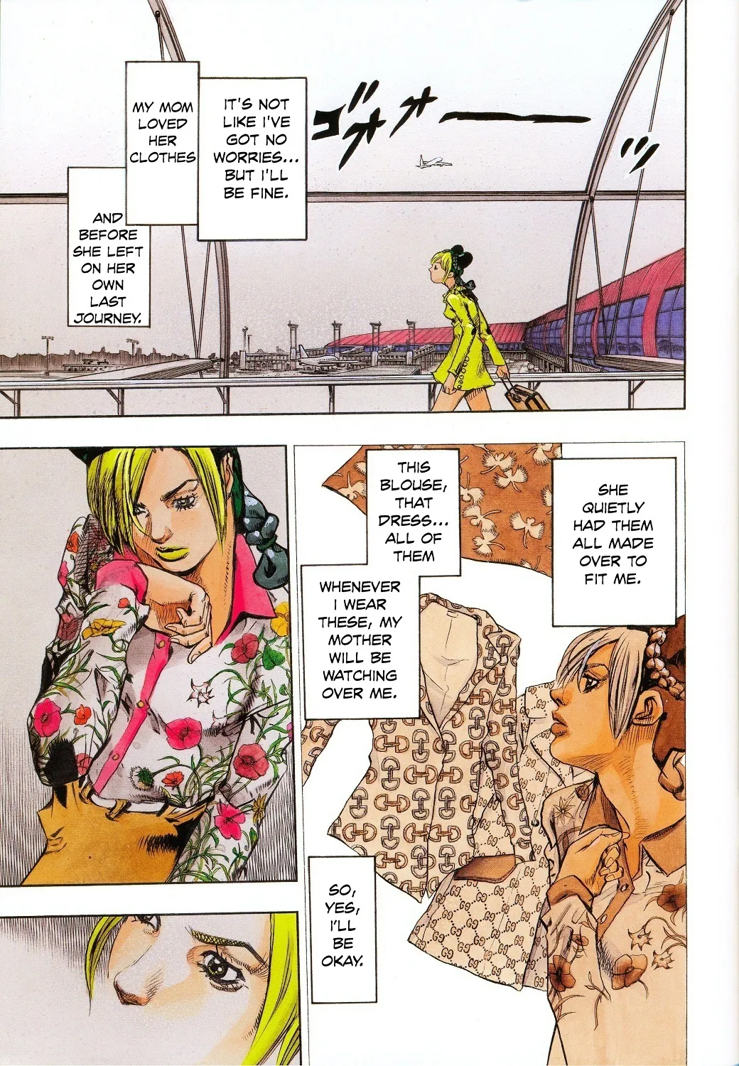 Jolyne, Fly High With Gucci Chapter 1 Page 5