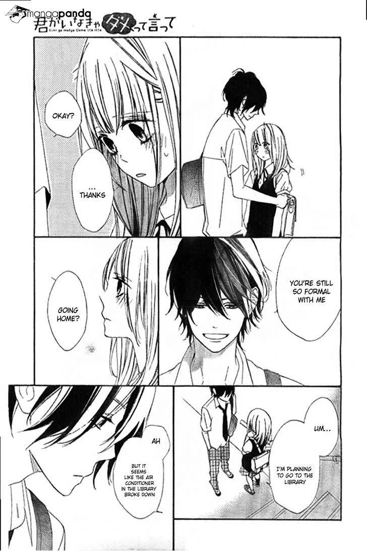 Kimi ga Inakya Dame tte Itte Chapter 7 Page 21