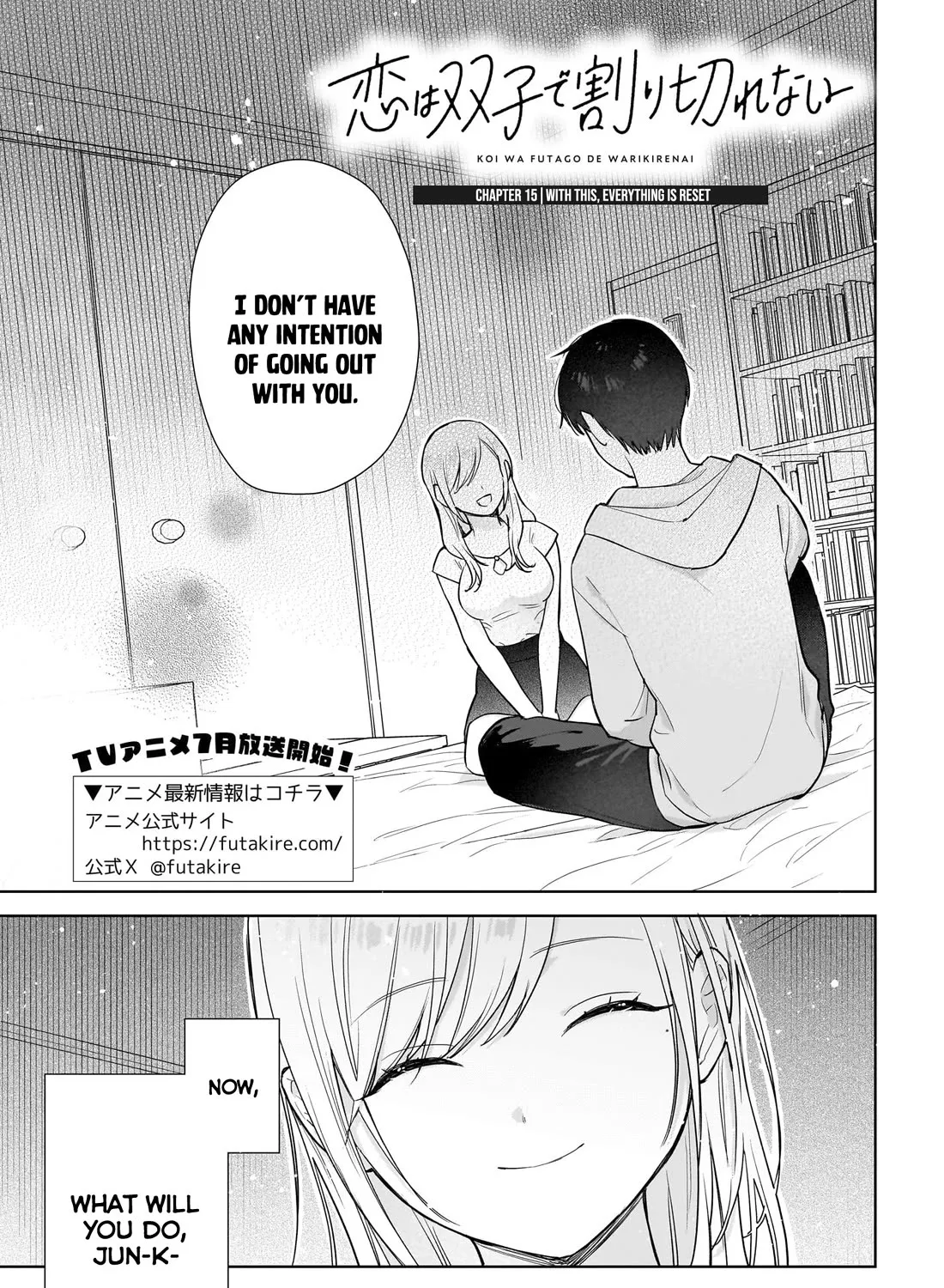 Koi Wa Futago De Warikirenai Chapter 15 Page 2