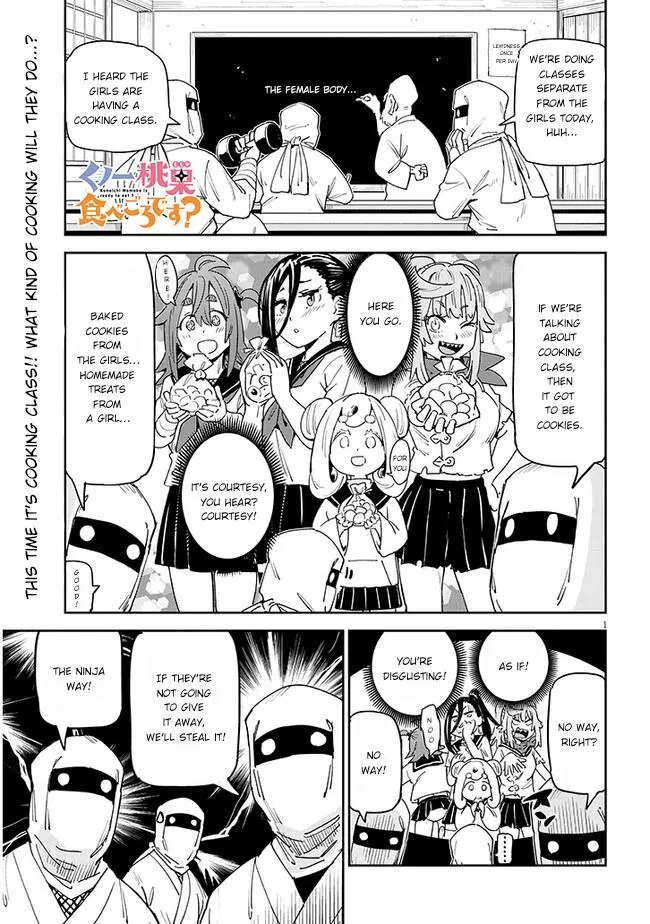 Kunoichi Momoka Tabegoro Desu? Chapter 4 Page 2