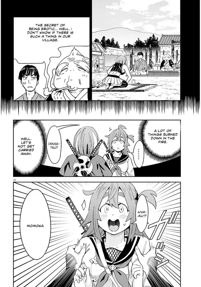 Kunoichi Momoka Tabegoro Desu? Chapter 7 Page 25