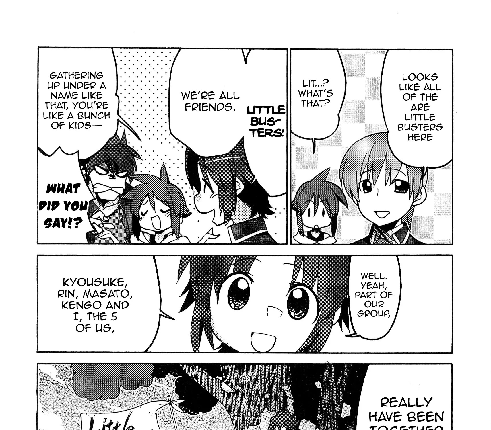 Little Busters! The 4-Koma Chapter 47 Page 10