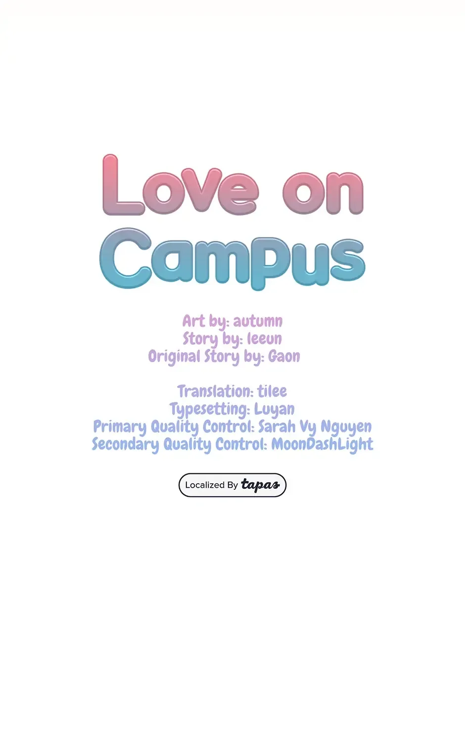 Love On Campus Chapter 58 Page 36