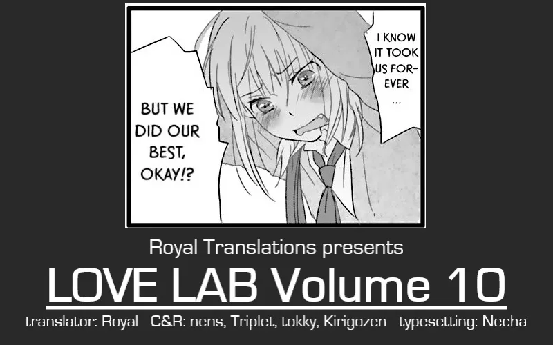 Love Lab Chapter 13.2 Page 27