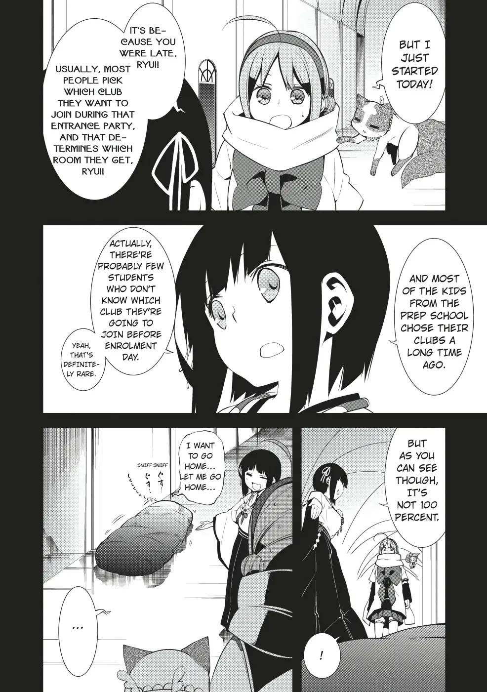 Mikagura Gakuen Kumikyoku Chapter 3 Page 6