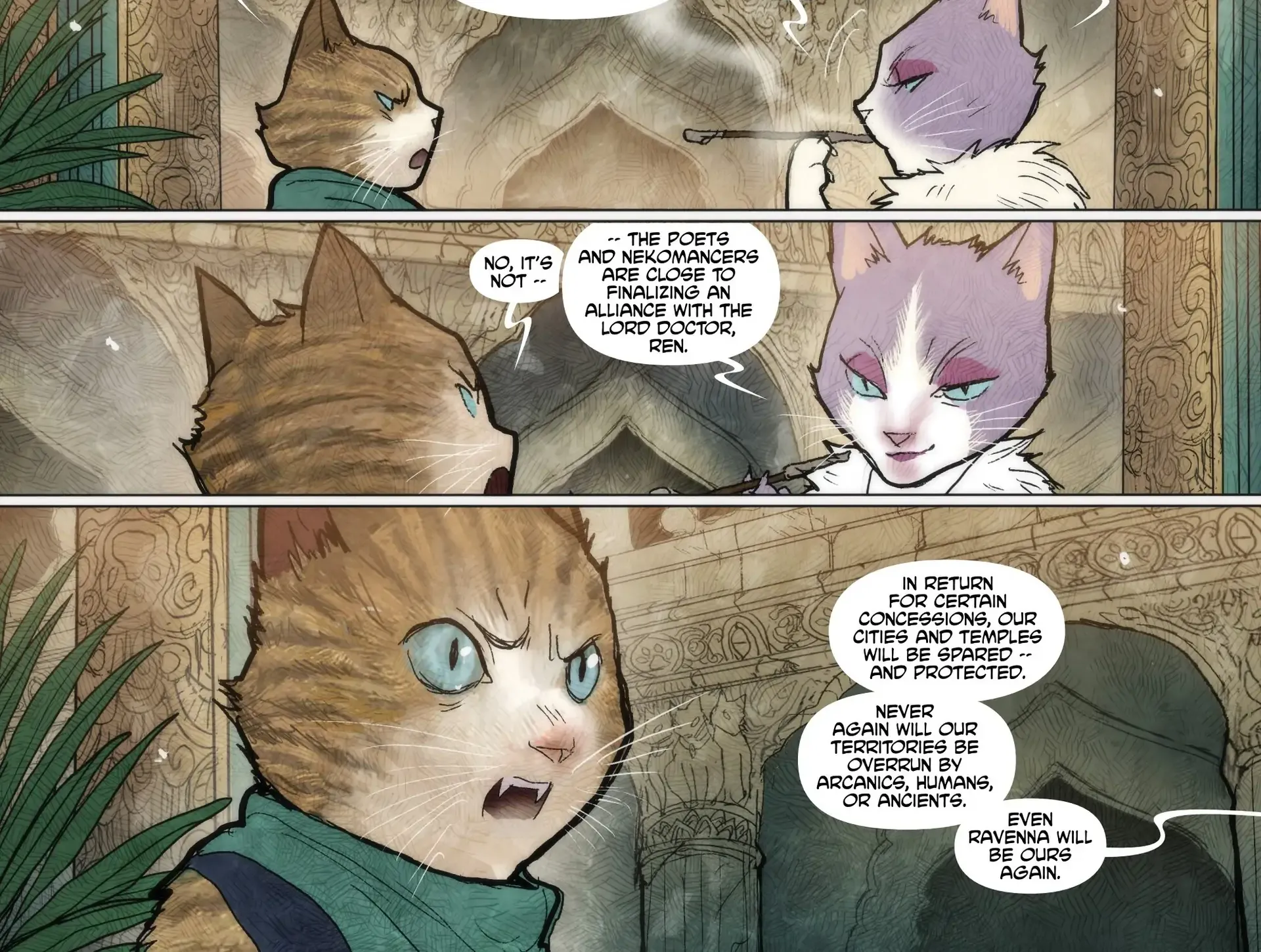 Monstress Chapter 52 Page 35