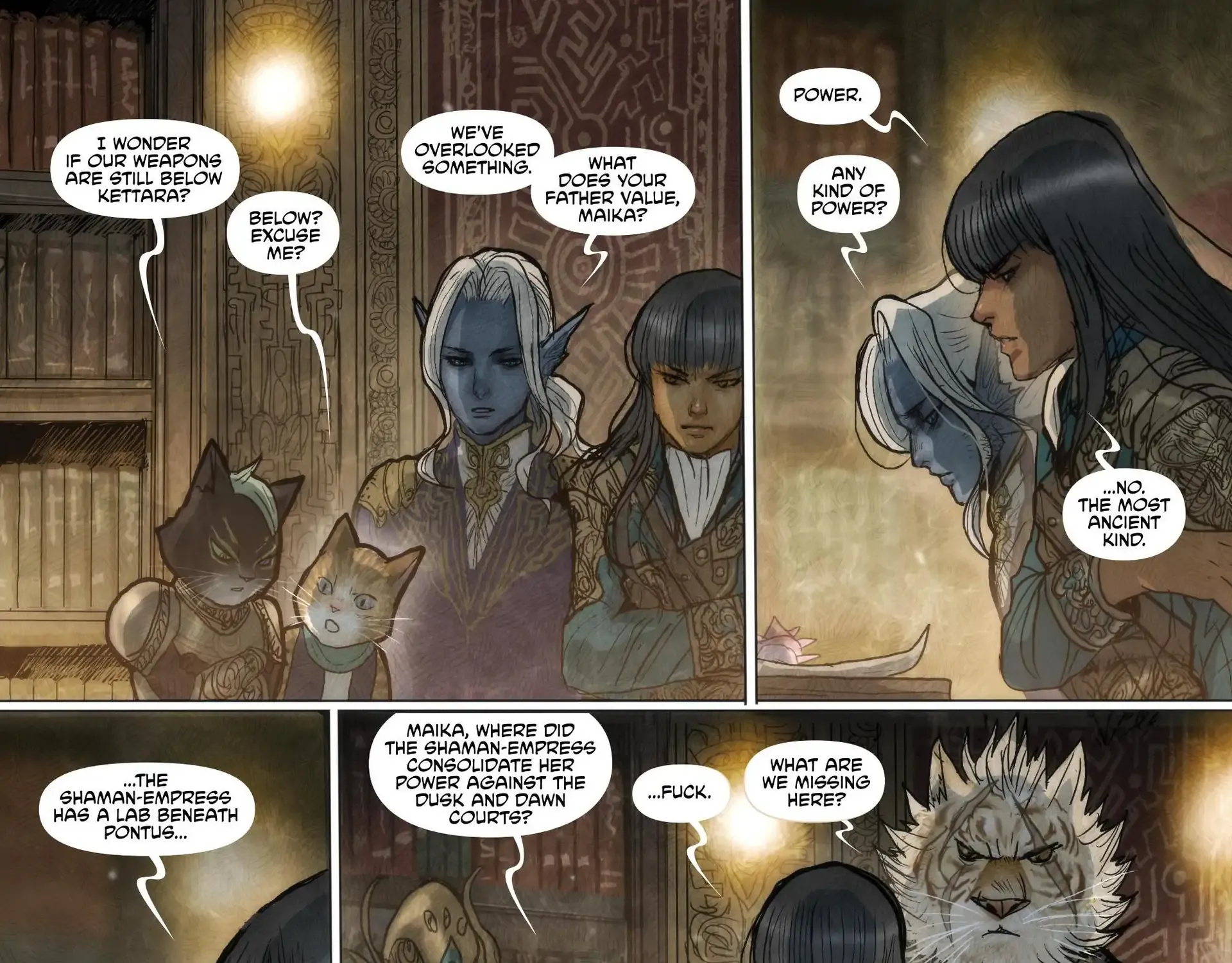 Monstress Chapter 53 Page 19