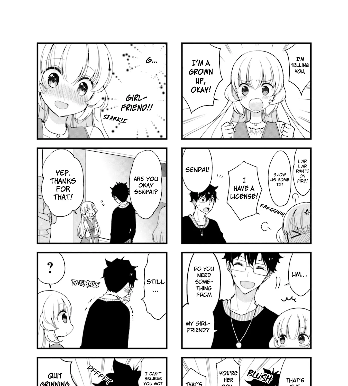 My Short Senpai Is Way Too Cute Chapter 29 Page 8