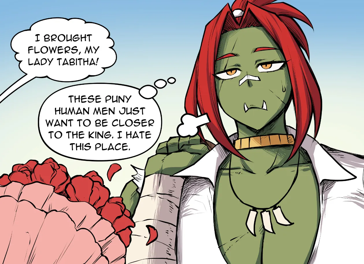 Orc Girl Goes To High School Chapter 1 Page 10