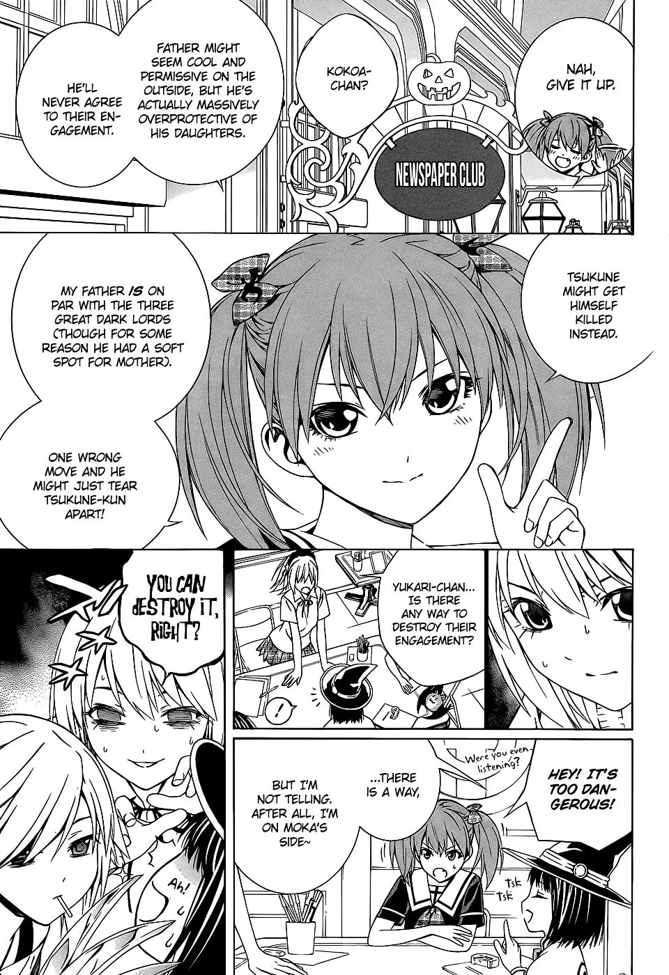 Rosario To Vampire Season Ii Chapter 67 Page 17