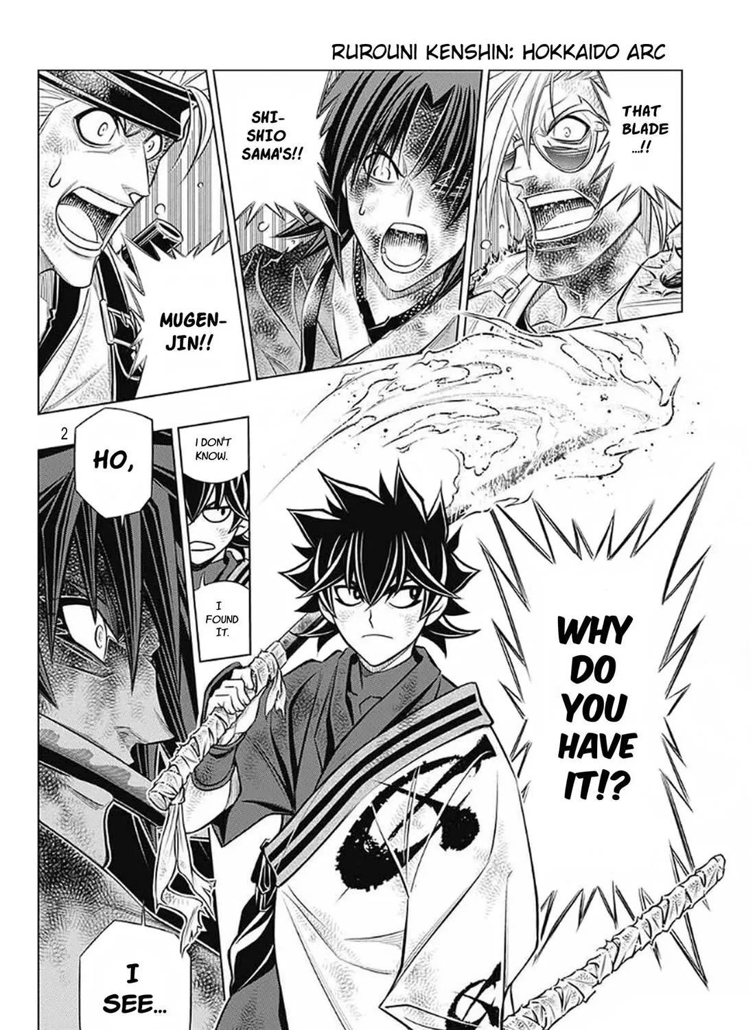 Rurouni Kenshin: Hokkaido Arc Chapter 60 Page 3