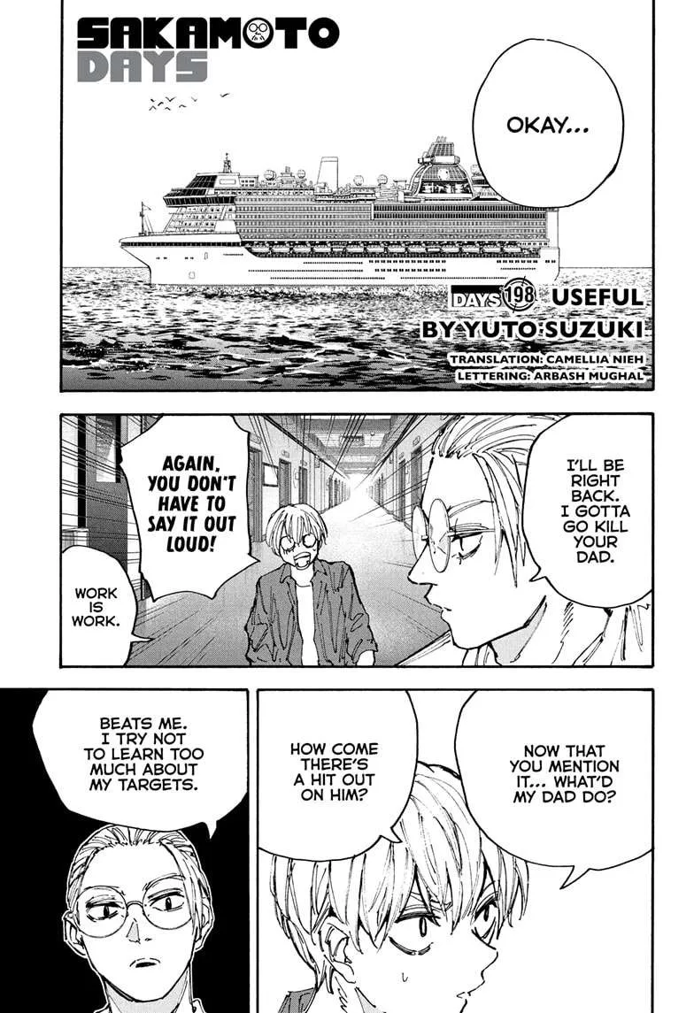 Sakamoto Days Chapter 198 Page 2