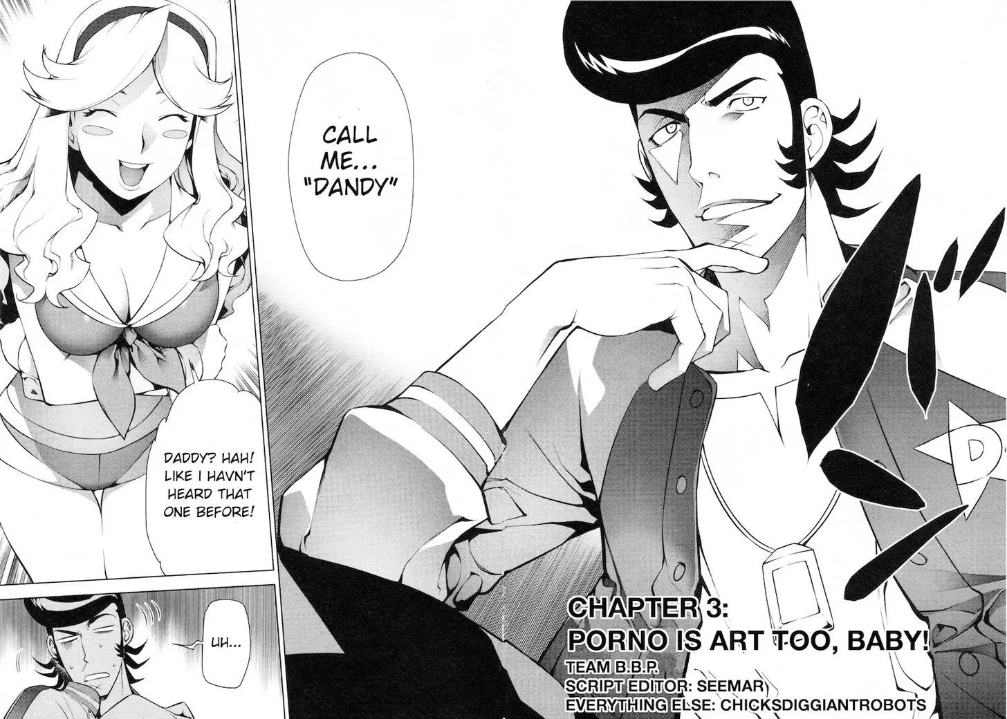 Space Dandy Chapter 3 Page 4