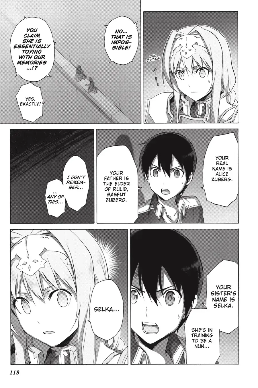 Sword Art Online – Alicization Chapter 28 Page 7